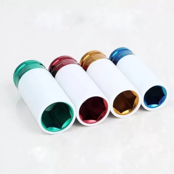 Ударни вложки 4 броя със защита 1/2″ Ф17 Ф19 Ф21 Ф22