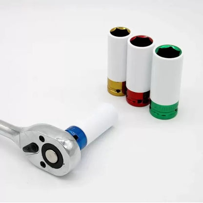 Ударни вложки 4 броя със защита 1/2″ Ф17 Ф19 Ф21 Ф22