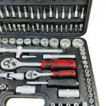 Куфар с инструменти Stahl mayer 108 части + Подарък – USB Фенер