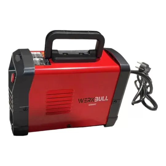 НЕМСКИ инверторен електрожен 400А WerkBull с дисплей и куфар + подаръци