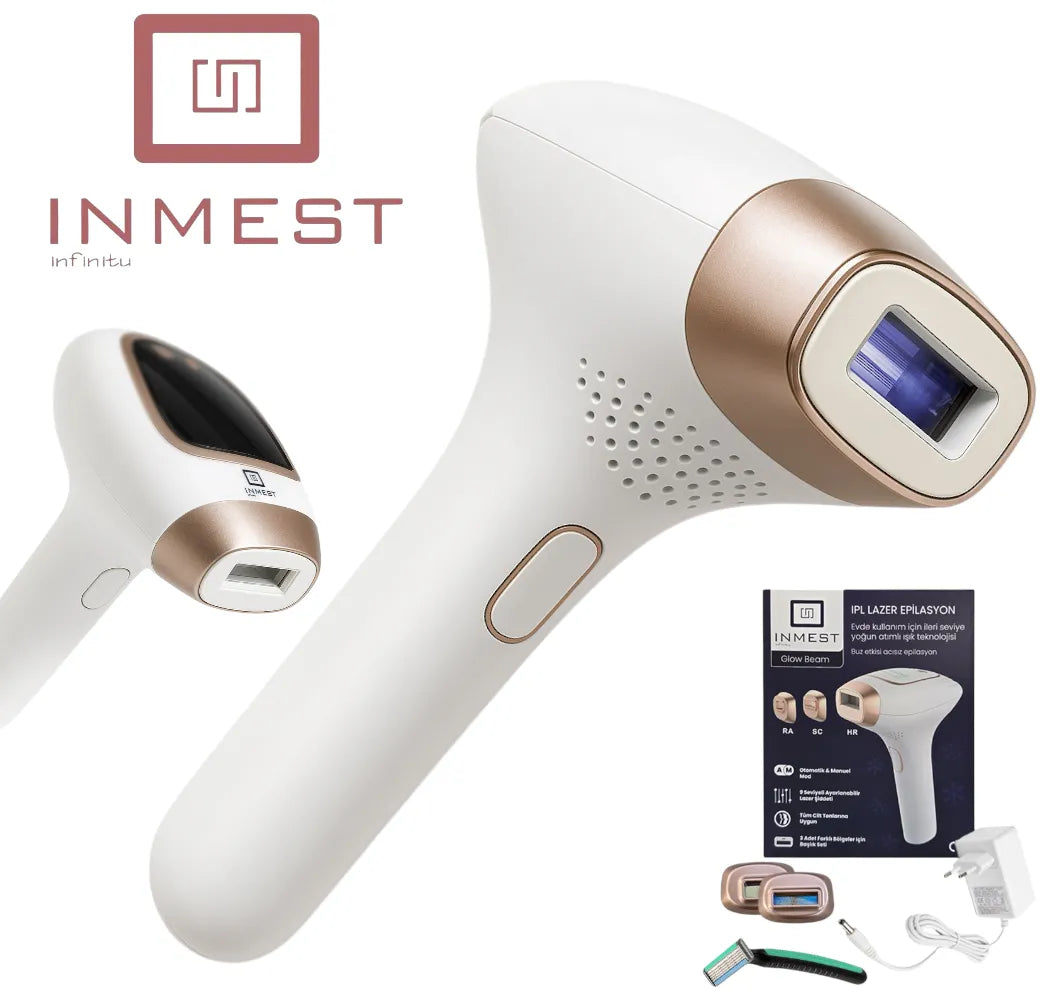 Професионален уред за лазерна епилация INMEST Glow. 9 регулируеми нива