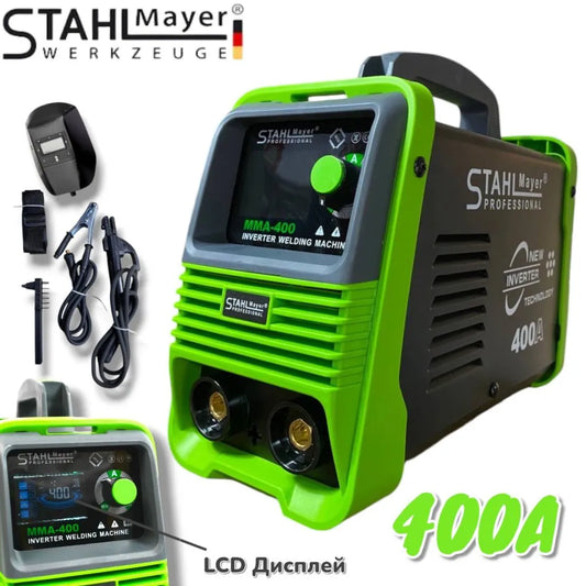 Немски Инверторен електрожен 400А StahlMayer с LCD дисплей
